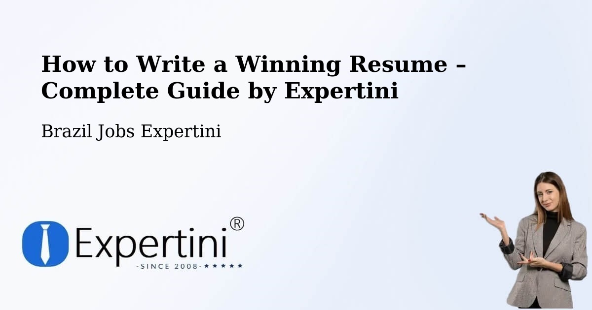 Resume Writing Guide for Job Seekers – Cabo Frio - Cabo Frio, Brazil Jobs Expertini